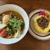 はりまや - バクテーのカレー　　ライス150g   
プラスキーマ