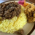 はりまや - バクテーのカレー　　ライス150g   
プラスキーマ