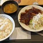 松屋 - 料理写真:シビ辛麻辣トンテキ定食