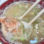 立食い寿司 根室花まる - 栗カニの鉄砲汁