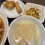 北浜 上海食苑 - 冷麺セットの内容♪