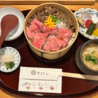 すき焼きと牛まぶし ももしき - 