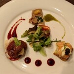 いわむら - 前菜（詳細はレビュー内容にて）