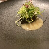 レザン ドール - フォアグラ、白桃ソース