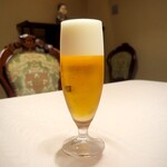 北京料理桂蘭 - アサヒ マルエフの生ビールです(o^^o)