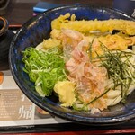 資さん うどん - 料理写真:・冷ぶっかけ 520円 ＋ 大盛 220円
