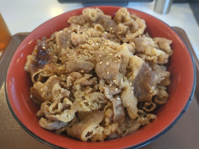 すき家 福島西BP店 - 笹木野（牛丼）の写真