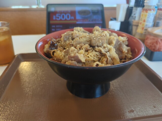すき家 福島西BP店 - 笹木野（牛丼）の写真