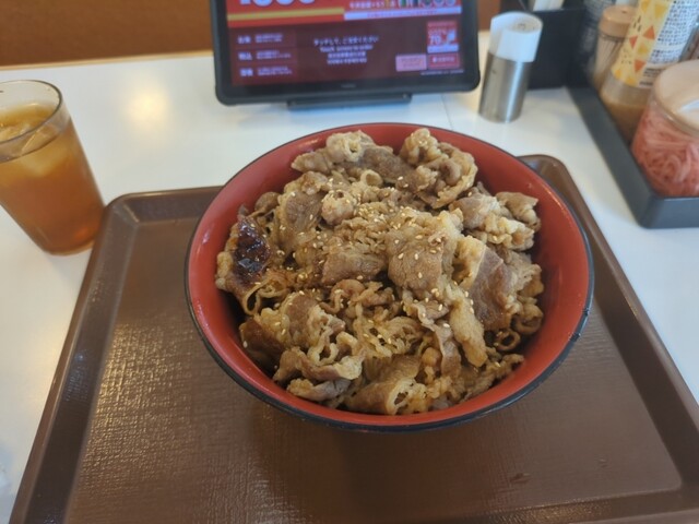 すき家 福島西BP店 - 笹木野（牛丼）の写真