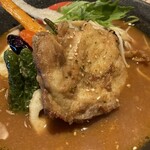 キッチン グリズリー - こだわりチキンスープカレー