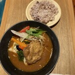 キッチン グリズリー - こだわりチキンスープカレー