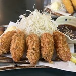 魚まさ - カキフライ単品