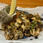 魚崎酒場 きりん - さざえのバター醤油炒め