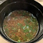 割烹　梅津 - お味噌汁