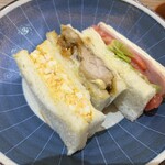 キッチン青海珈琲 - モーニング サンドイッチ