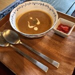 食堂Spoon - ワンコインカレーは結構クミンとガラムマサラが効いてます