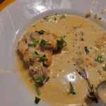 トラットリア・イタリア - 鶏肉ステーキ(取り忘れました、1人前です)