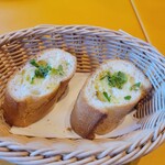 トラットリア・イタリア - ガーリックトースト