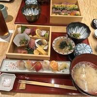 対馬のどぐろとイカ活き造り 博多 魚蔵 都ホテル店 - 