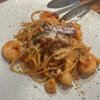 洋食ビストロ 一方美人 - 海鮮のアラビアータ