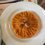 インド料理 パリワル - プラス¥180で通常サイズより若干小さめのにんじんハルワがつけられます。ホールのカルダモンやカシューナッツも良い感じ♪