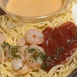 セブンイレブン 横浜たまプラーザ店 - ★冷製パスタ 海老のトマトクリーム¥561❣️ 