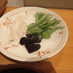 米沢牛 登起波 - 野菜・キノコ