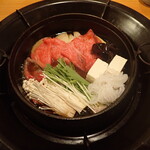 米沢牛 登起波 - 百年のすき焼き（松）