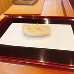 天ぷら たけうち - 糸島アジ