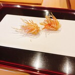 天ぷら たけうち - 車海老頭