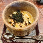 天ぷら たけうち - ズワイガニ茶碗蒸し