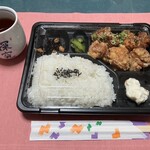 日々是々 - 唐揚げ(どぶ漬け&プレーン半々)弁当「大盛り」^ ^