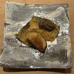 鮨 一二郎 - 無花果と鮎の天ぷら