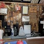 日々是々 - カウンターの奥は綺麗に整理整頓されて ^ ^