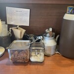 バキン - らっきょうと、福神漬けも。