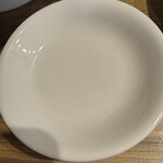 開楽 - 餃子の醤油(タレ用)皿