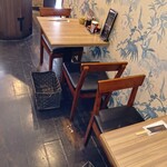 開楽 - ２人掛けテーブル席