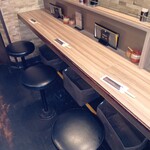 開楽 本店 - カウンター席