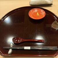 よし澤 - 食前酒の菊酒