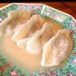 居酒屋 黒電話 - 肉汁牛だし水餃子