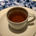 上高地ルミエスタホテル - ディナーの看板メニュー　コンソメ