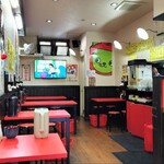 ラッキー食堂 まとや - 店内