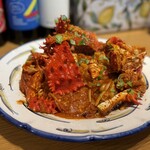 ピッツェリア トラットリア ダ オカピート - 蟹の身も頂ける