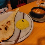 マンダラ - Aランチマトンカレー1350円