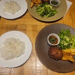 カフェ グラン ヴェール - グランヴェール特製和牛入り和風おろしハンバーグ(税込1,480)