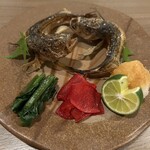 風のじょうけい - ハタハタの炭火焼き