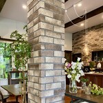 イレブンシス ティールームス - 好きなカンパニュラも活けてありました