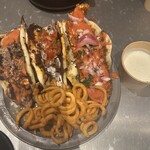 ブルー エントランス キッチン - 