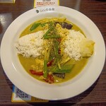 カレーハウス CoCo壱番屋 - 料理写真:グリーンスパイスカレー（1110円）