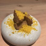 kiso - 里芋唐揚げカラスミがけ